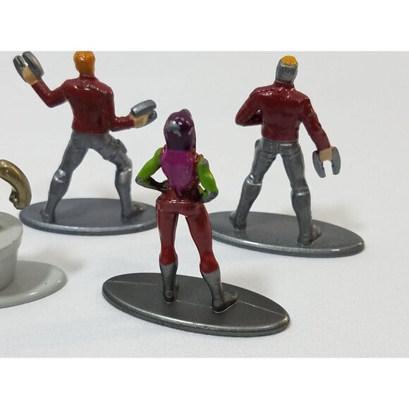 Marvel Nano Metalfigs Guardians of the Galaxy figures lot of 7 Groot Drax Star - Picture 8 of 10